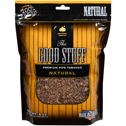 The Good Stuff Pipe Tobacco Natural 6 Oz. Bag