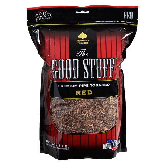 The Good Stuff Pipe Tobacco Red 1 Lb. Bag