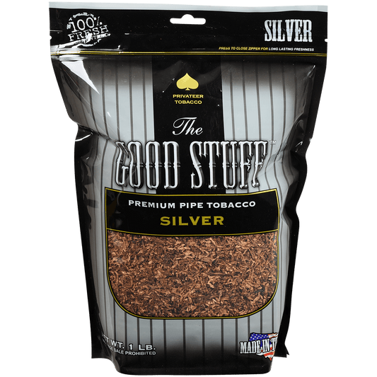 The Good Stuff Pipe Tobacco Silver 1 Lb. Bag