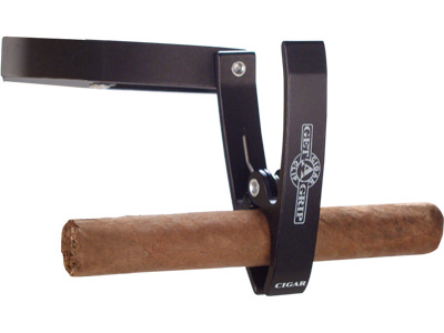 Cigar Clip Get A Grip Clip Black Aluminum