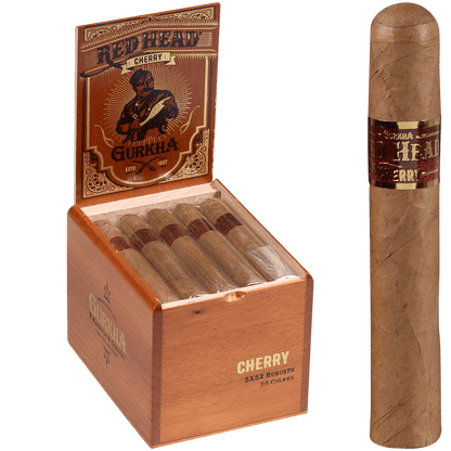 Gurkha Café Tabac Red Head Cherry 25 Ct Box 5X52
