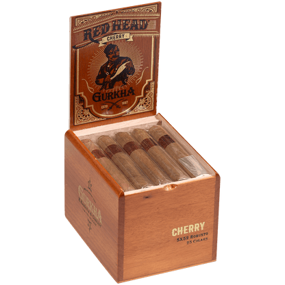 Gurkha Café Tabac Red Head Cherry 25 Ct Box 5X52
