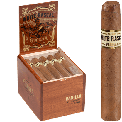 Gurkha Café Tabac White Rascal Vanilla 25Ct. Box 5X52