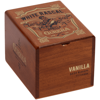 Gurkha Café Tabac White Rascal Vanilla 25Ct. Box 5X52