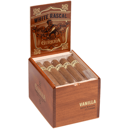 Gurkha Café Tabac White Rascal Vanilla 25Ct. Box 5X52