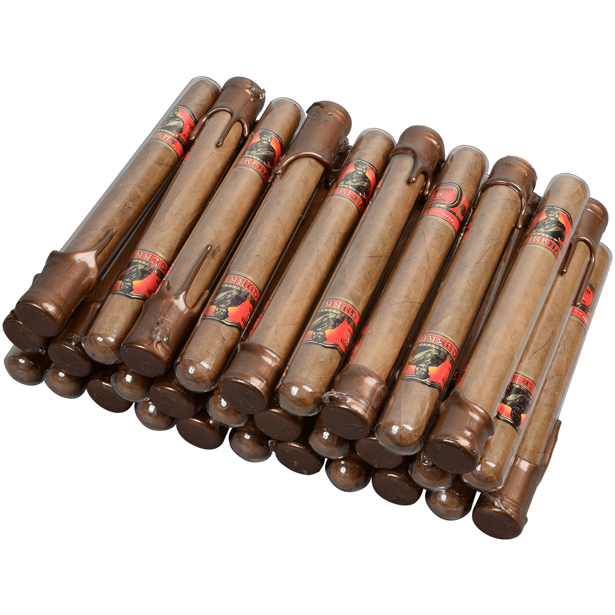 Gurkha Grand Reserve Churchill Natural Tubes 30 Ct Bundle 7.50X52