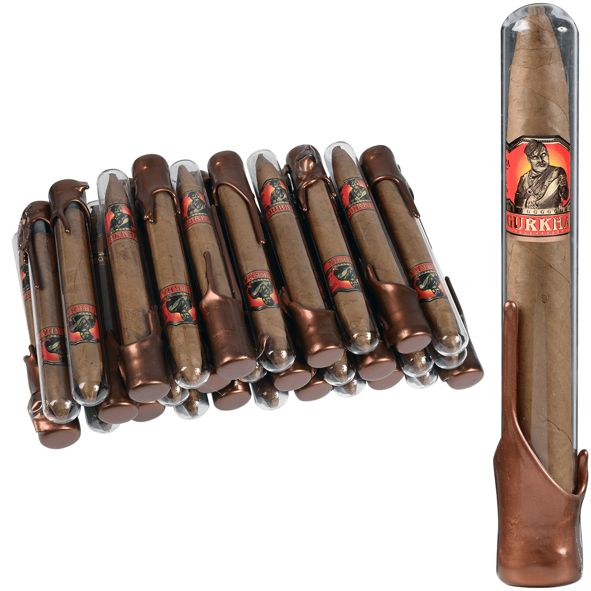 Gurkha Grand Reserve Torpedo Natural Tubes 30 Ct. Bundle 6.25X52