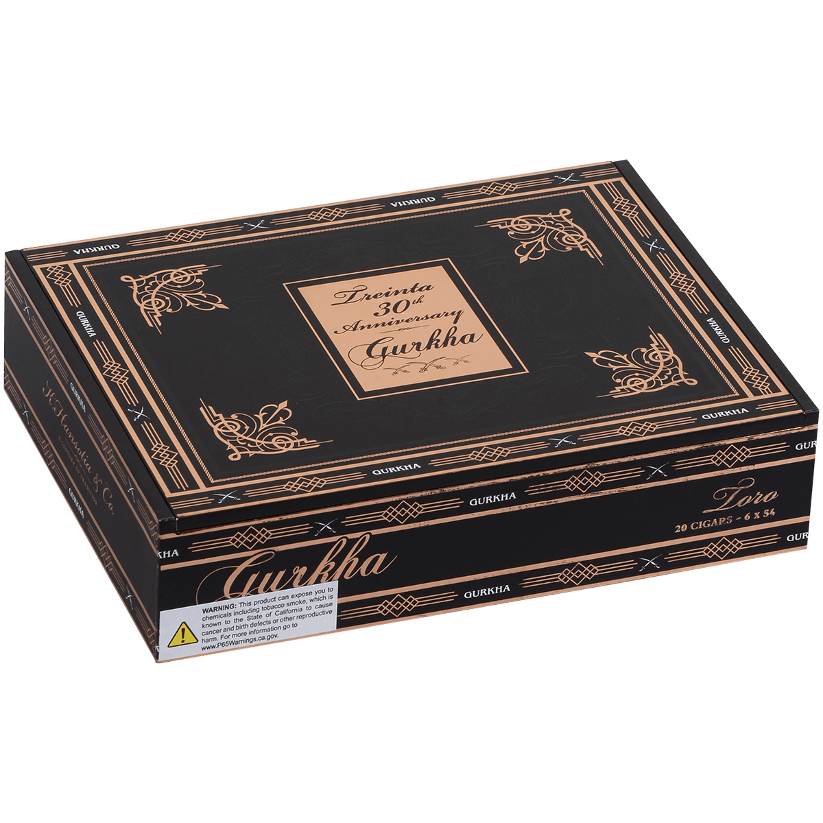 Gurkha Treinta Toro 20 Ct. Box 6X54