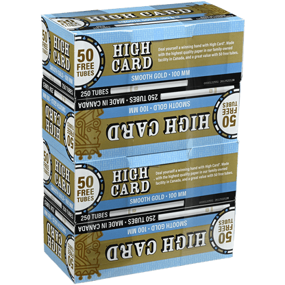 HIGH CARD GOLD 100 MM 4/250 CT. TUBES