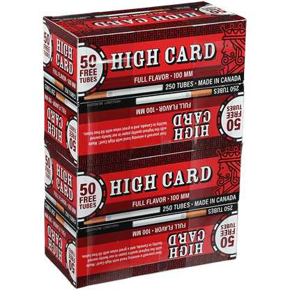 HIGH CARD REGULAR 100 MM 4/250 CT. TUBES