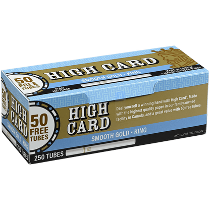 HIGH CARD GOLD KING 4/250 CT. TUBES