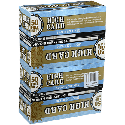 HIGH CARD GOLD KING 4/250 CT. TUBES