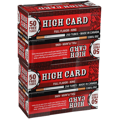 HIGH CARD REGULAR KING 4/250 CT. TUBES