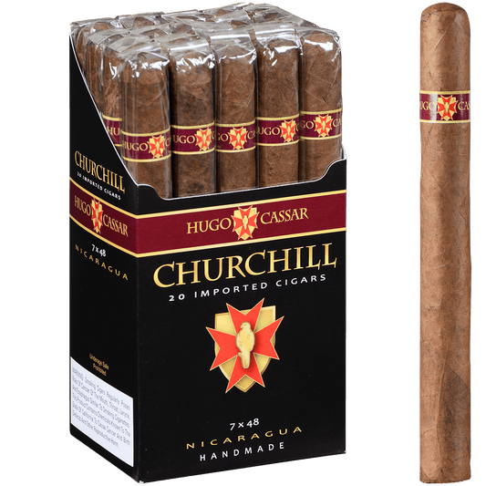 Hugo Cassar Nicaraguan Churchill 20 Ct. Bundle 7.00X48