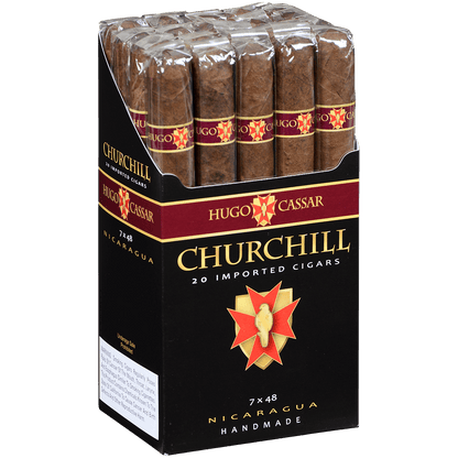 Hugo Cassar Nicaraguan Churchill 20 Ct. Bundle 7.00X48