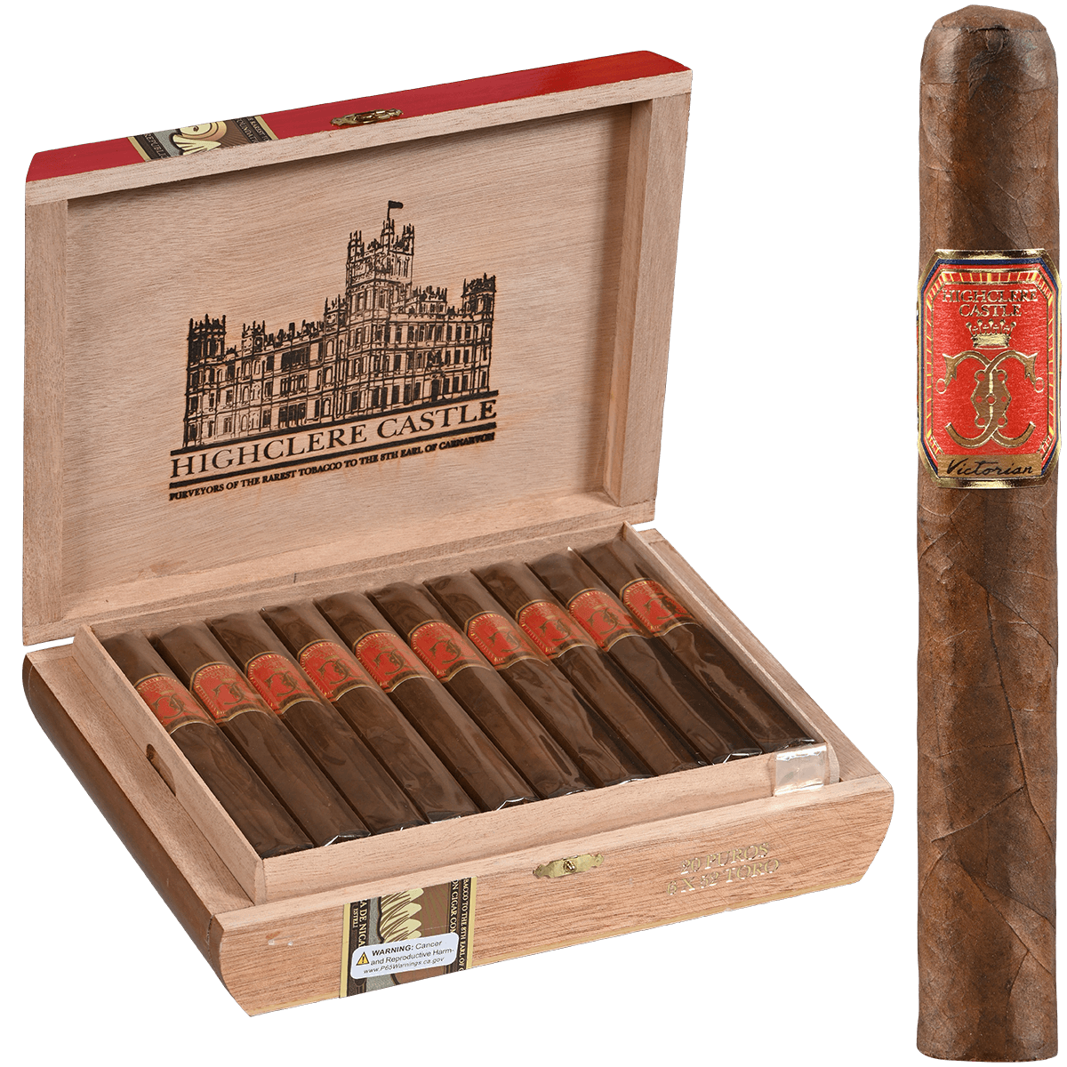 Foundation Highclere Castle Victorian Toro 20 Ct. 6X52