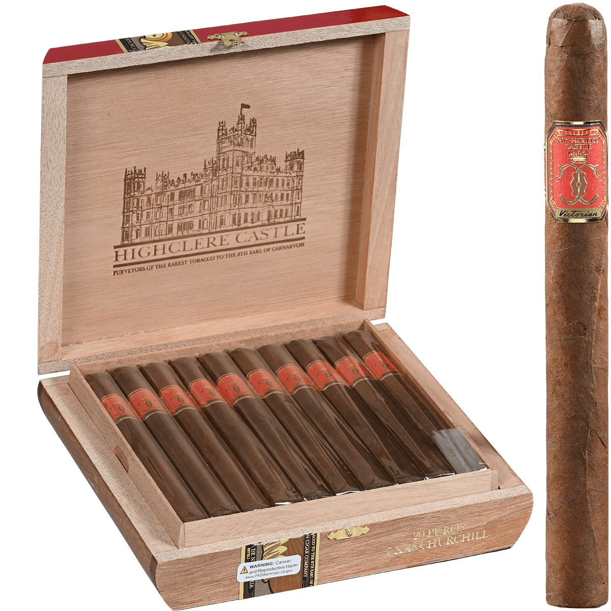 Foundation Highclere Castle Victorian Churchill  20 Ct. 7X48