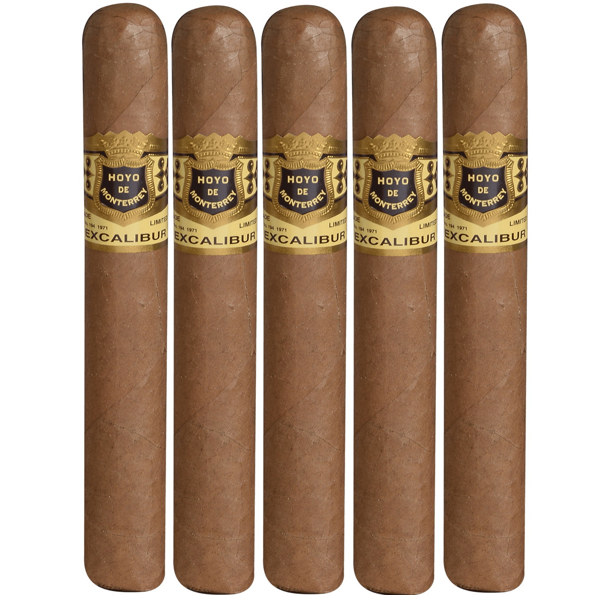 PROMO HOYO EXCALIBUR ENGLISH CLARO EPICURE 5 PACK 5.25X50