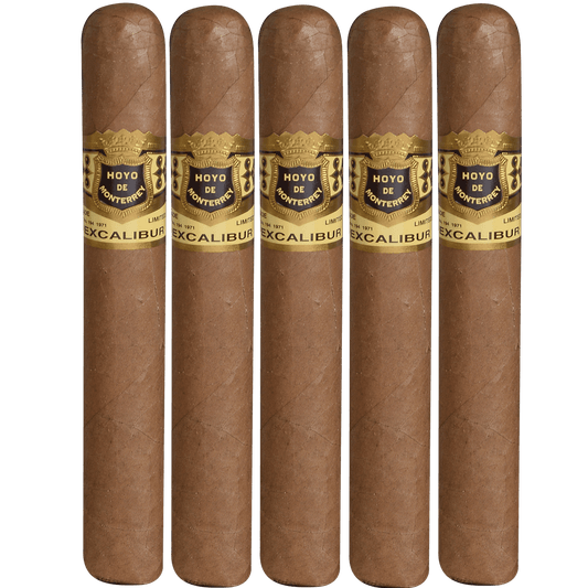 PROMO HOYO EXCALIBUR ENGLISH CLARO EPICURE 5 PACK 5.25X50