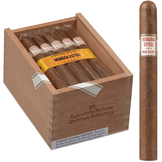 Herrera Esteli Habano Lonsdale Deluxe 25 Ct. Box 6.00X44