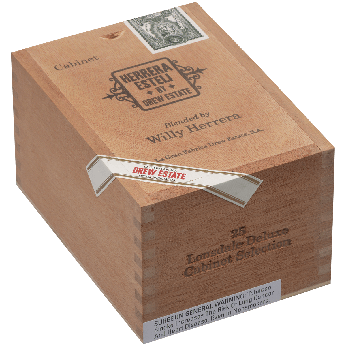 Herrera Esteli Habano Lonsdale Deluxe 25 Ct. Box 6.00X44