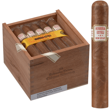 Herrera Esteli Habano Robusto Grande 25 Ct. Box 5.25X52