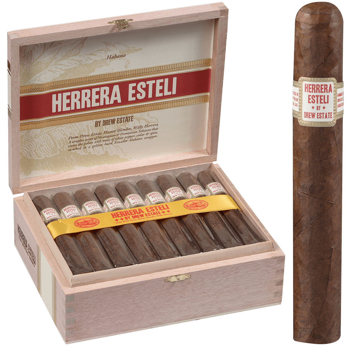 Herrera Esteli Habano Toro Especial 25 Ct. Box 6.00X52