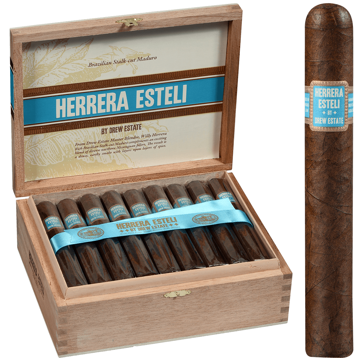 Herrera Esteli Brazilian Maduro Toro Especial 25 Ct. Box 6.00X52