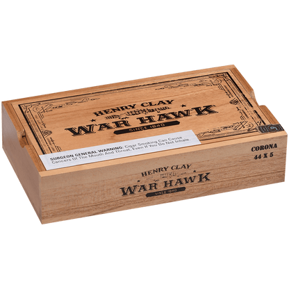 Henry Clay War Hawk Corona 25 Ct. Box 5.00X44