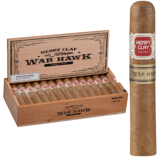 Henry Clay War Hawk Robusto 25 Ct. Box 5.00X54
