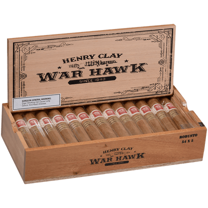 Henry Clay War Hawk Robusto 25 Ct. Box 5.00X54