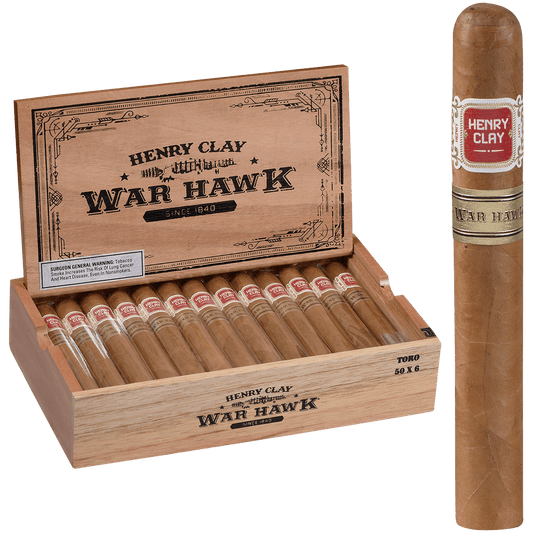 Henry Clay War Hawk Toro 25 Ct. Box 5.00X60