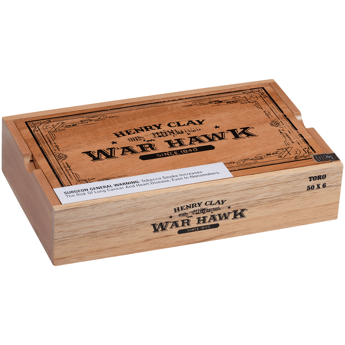 Henry Clay War Hawk Toro 25 Ct. Box 5.00X60