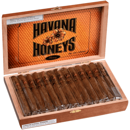 Havana Honeys Del Sol Corona Honey 25 Ct. Box 5.50X42