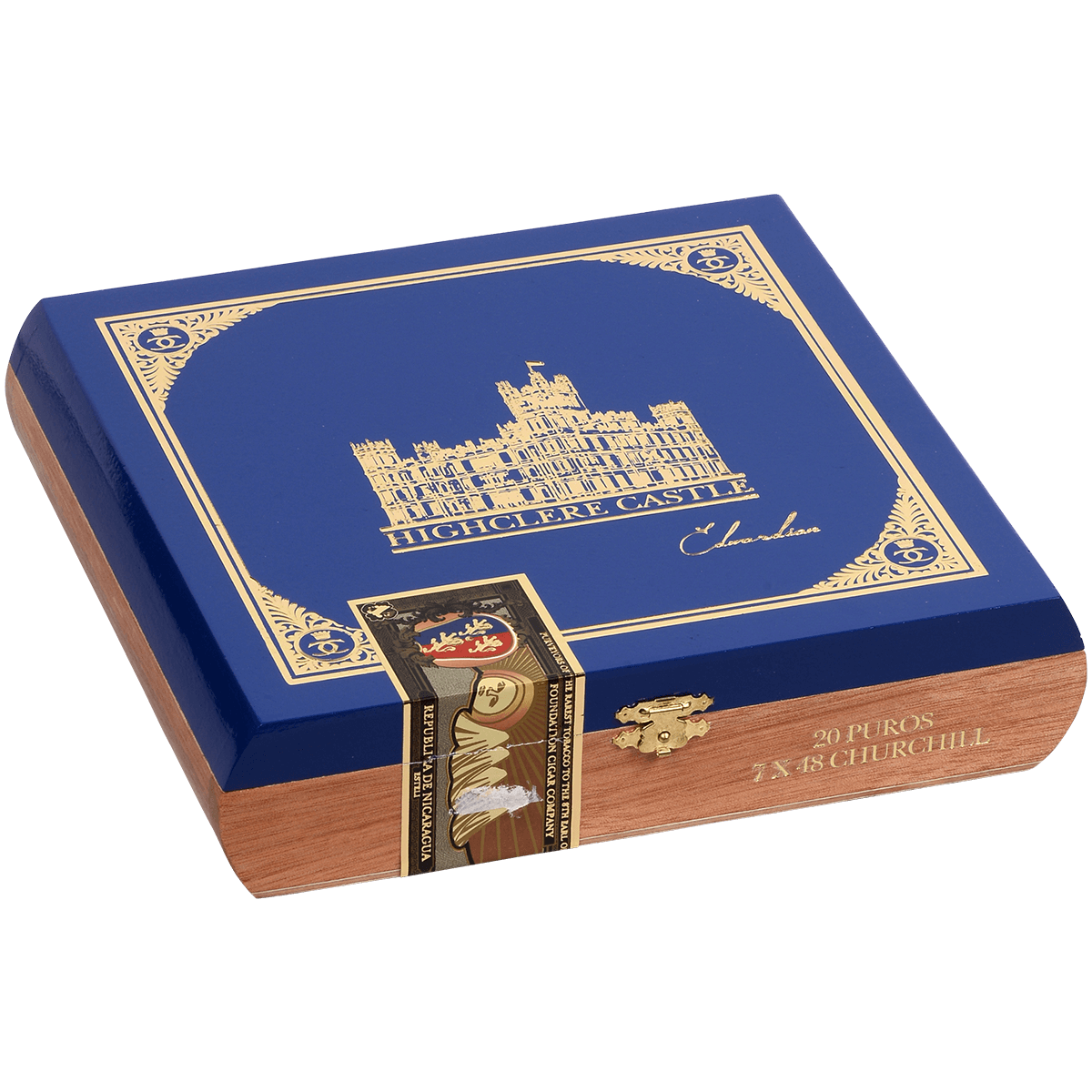 Foundation Highclere Castle Edwardian Churchill 20 Ct. Box 7.00X48