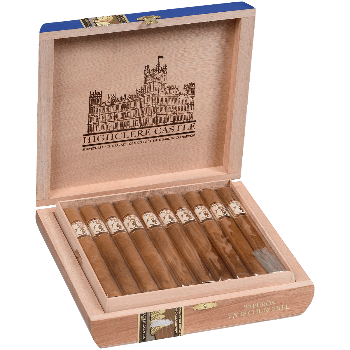 Foundation Highclere Castle Edwardian Churchill 20 Ct. Box 7.00X48