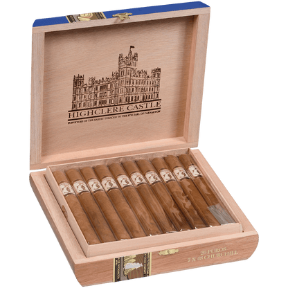 Foundation Highclere Castle Edwardian Churchill 20 Ct. Box 7.00X48