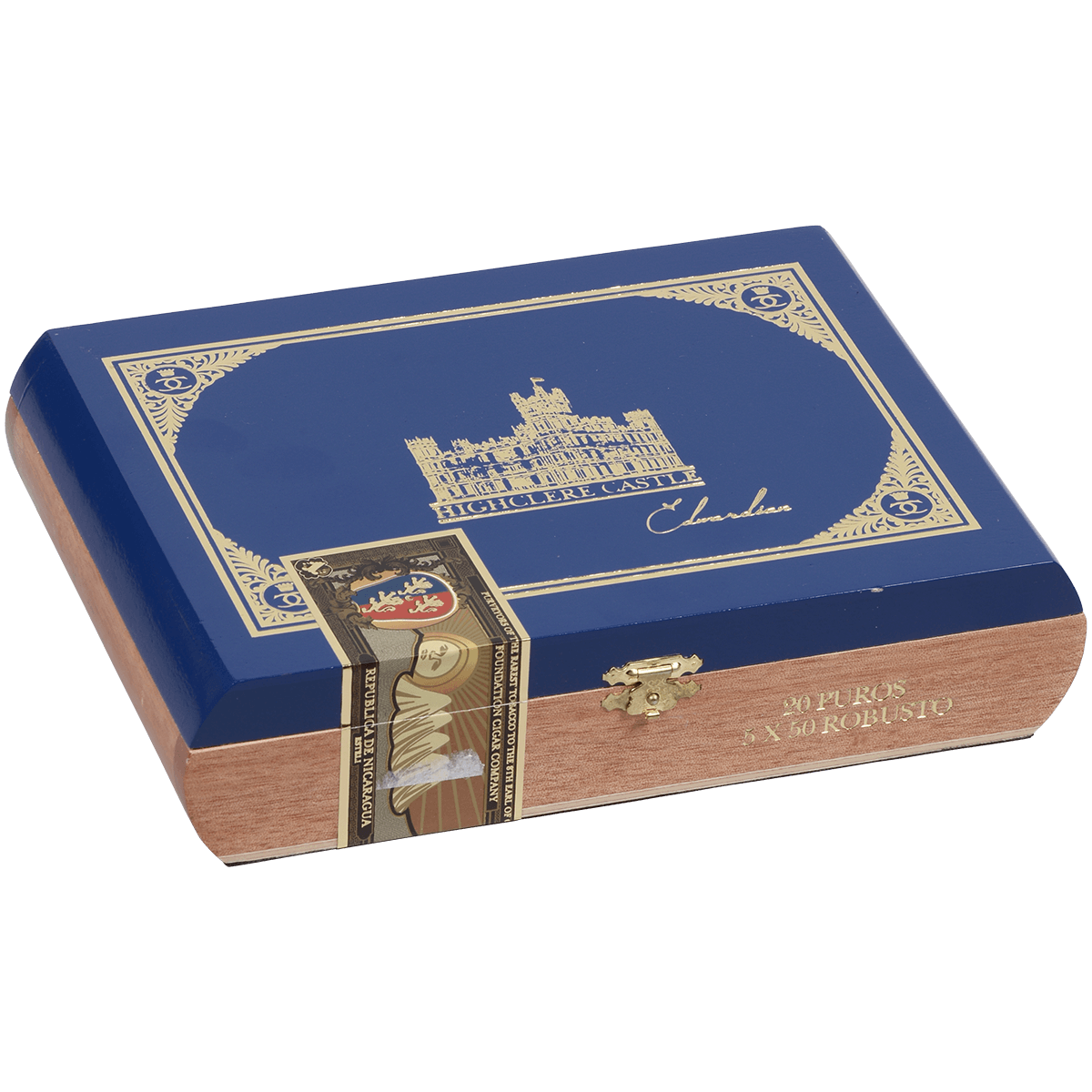 Foundation Highclere Castle Edwardian Robusto 20 Ct. Box 5.00X50