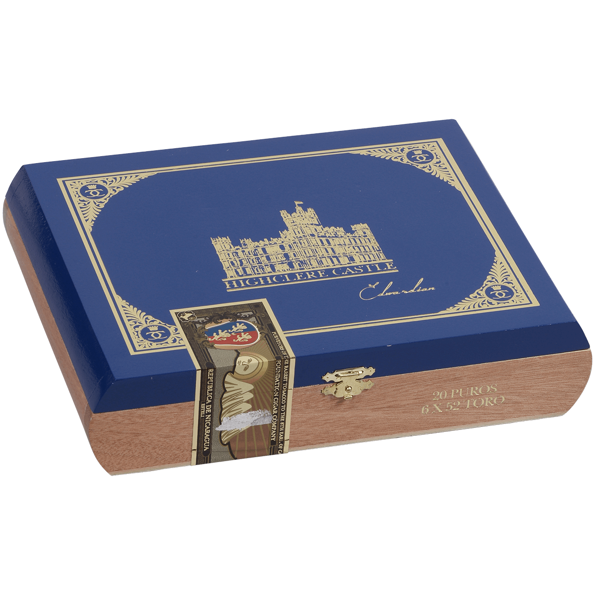 Foundation Highclere Castle Edwardian Toro 20 Ct. Box 6.00X52