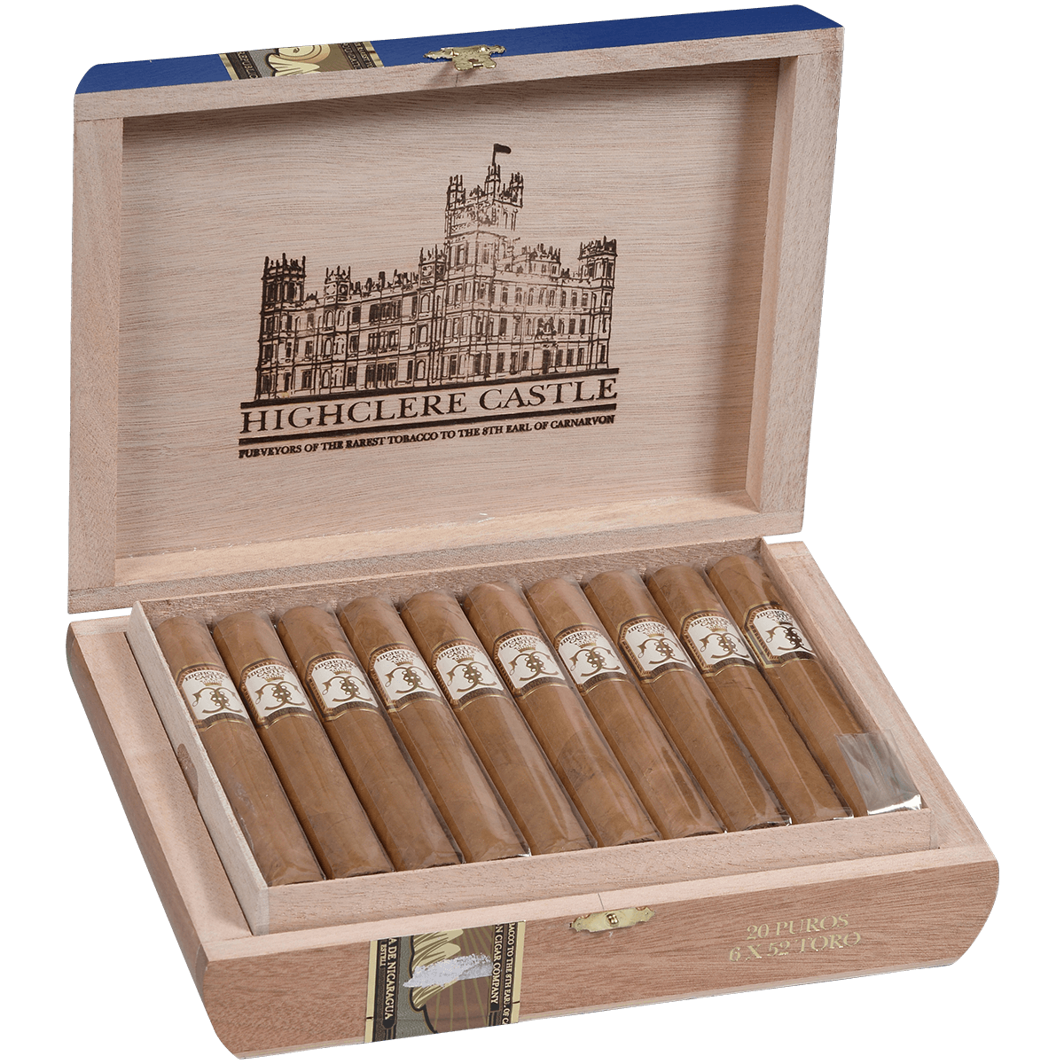 Foundation Highclere Castle Edwardian Toro 20 Ct. Box 6.00X52