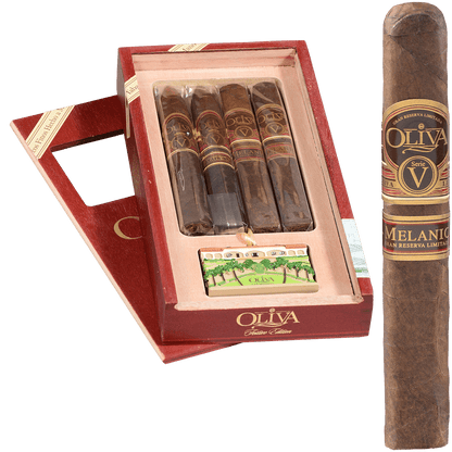 OLIVA 2025  FESTIVE HOLIDAY MELANIO SAMPLER WITH ORNAMENT 4CT