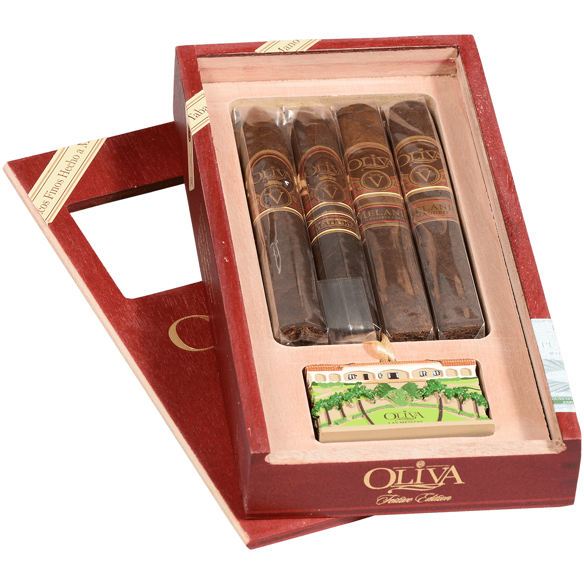OLIVA 2025  FESTIVE HOLIDAY MELANIO SAMPLER WITH ORNAMENT 4CT