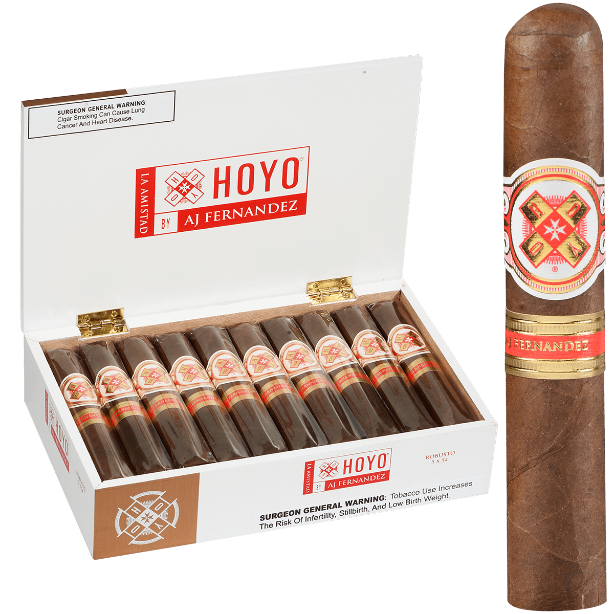 Hoyo La Amistad Gold Robusto 20 Ct. Box 5.00X54