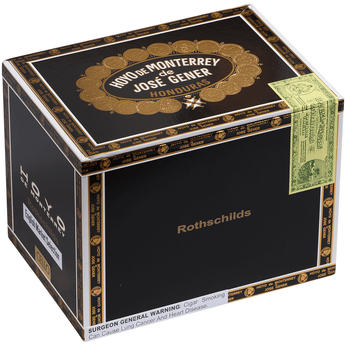 Hoyo De Monterrey Ems Rothschild 50 Ct. Box 4.50X50