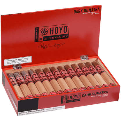 Hoyo De Monterrey Dark Sumatra Media Noche 25 Ct. Box 5.75X54