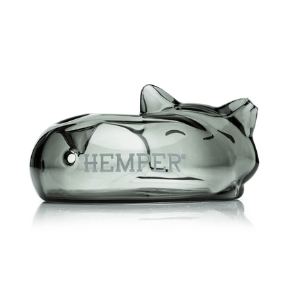 Hemper Alleycats Glass Hand Pipe