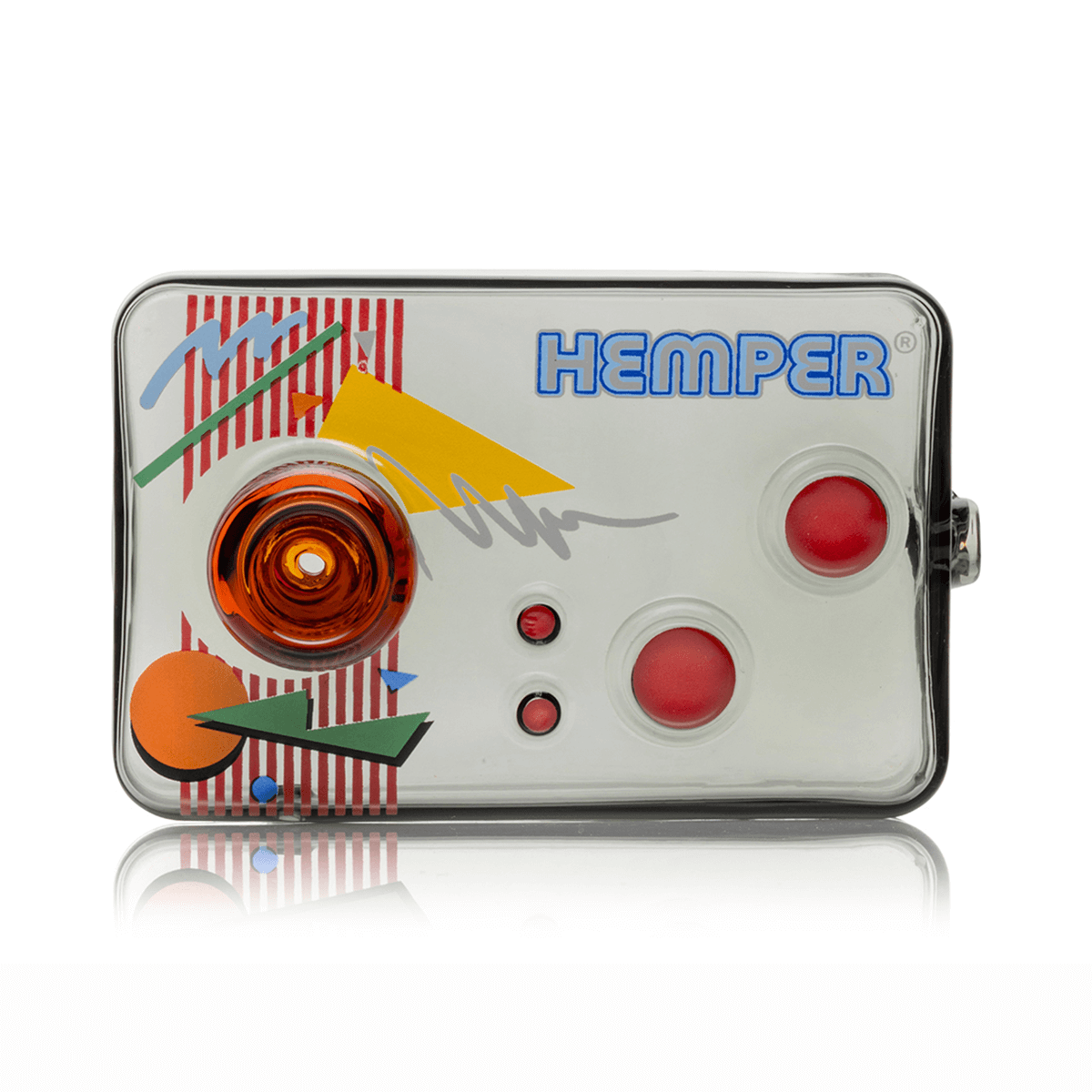 Hemper Arcade Controller Glass Hand Pipe 4.1”