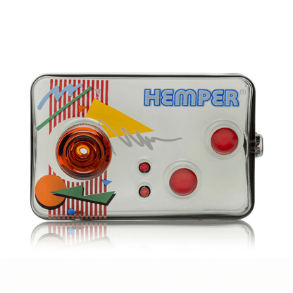 Hemper Arcade Controller Glass Hand Pipe 4.1”