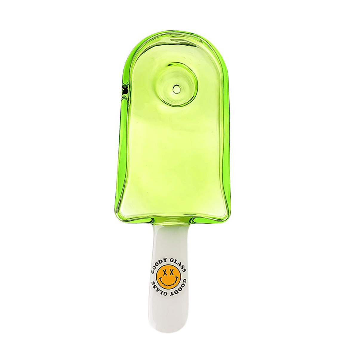 Goody Glass By Hemper Popsicle Green Hand Pipe