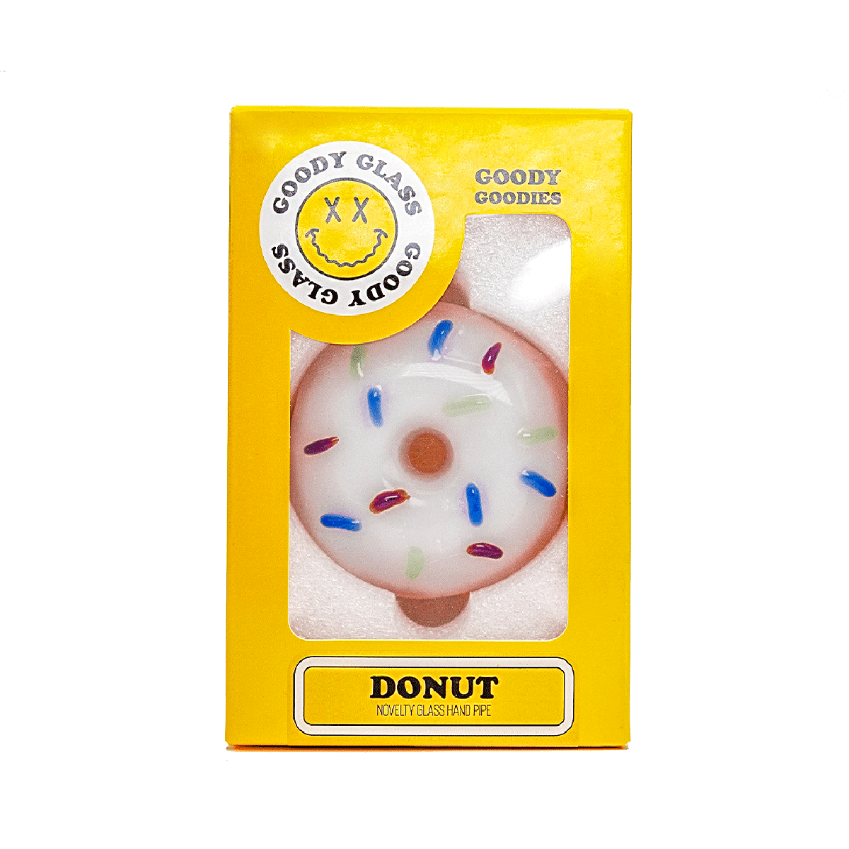 Goody Glass By Hemper Donut Hand Pipe